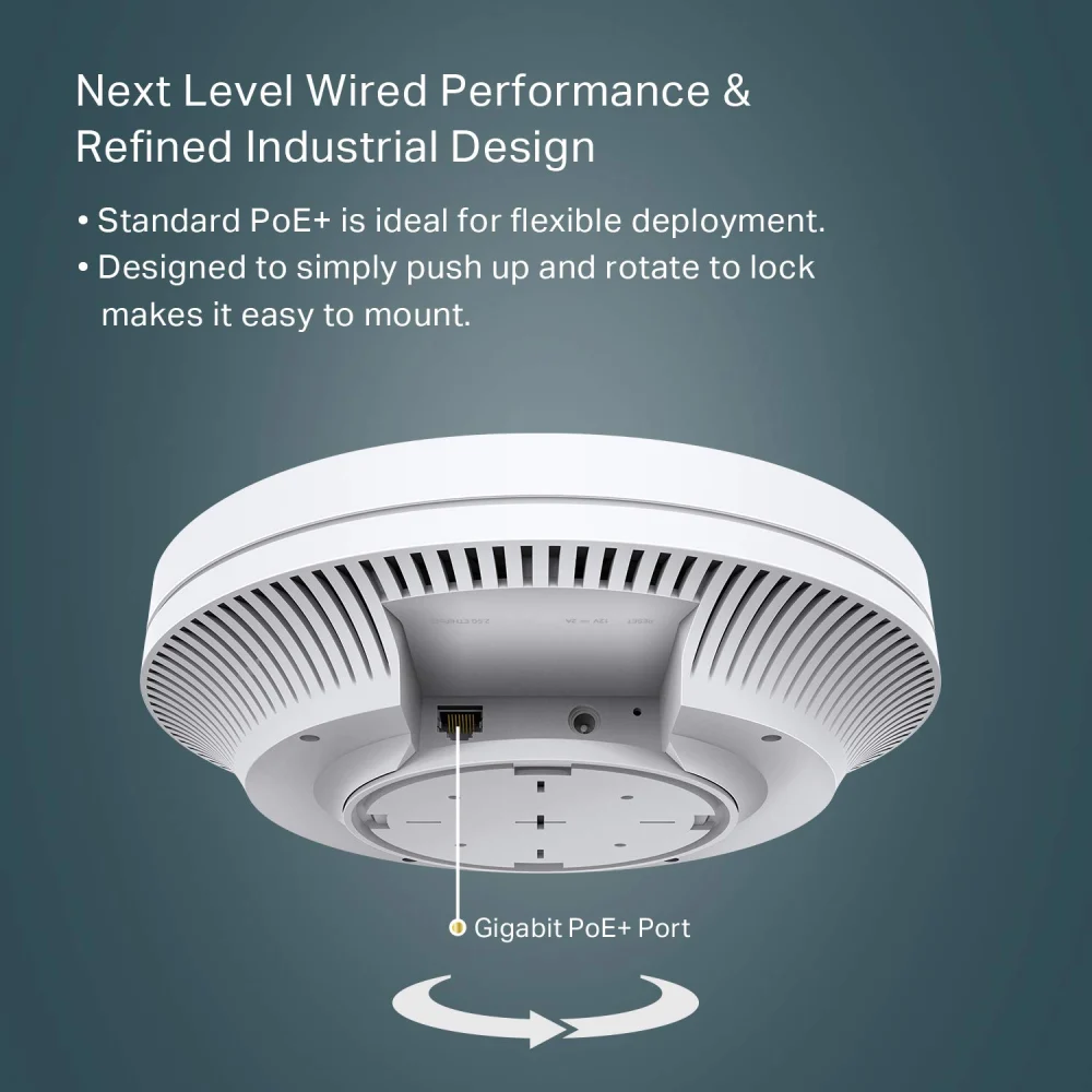 TP-Link EAP610 AX1800 Ceiling Mount WiFi 6 Access Point view 5